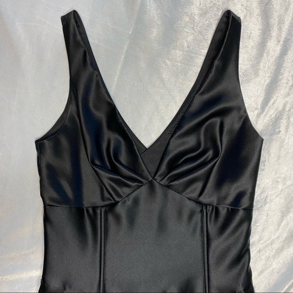 Vintage Scott McClintock Black A Line Prom/Special Occasion Dress - Picture 2 of 11